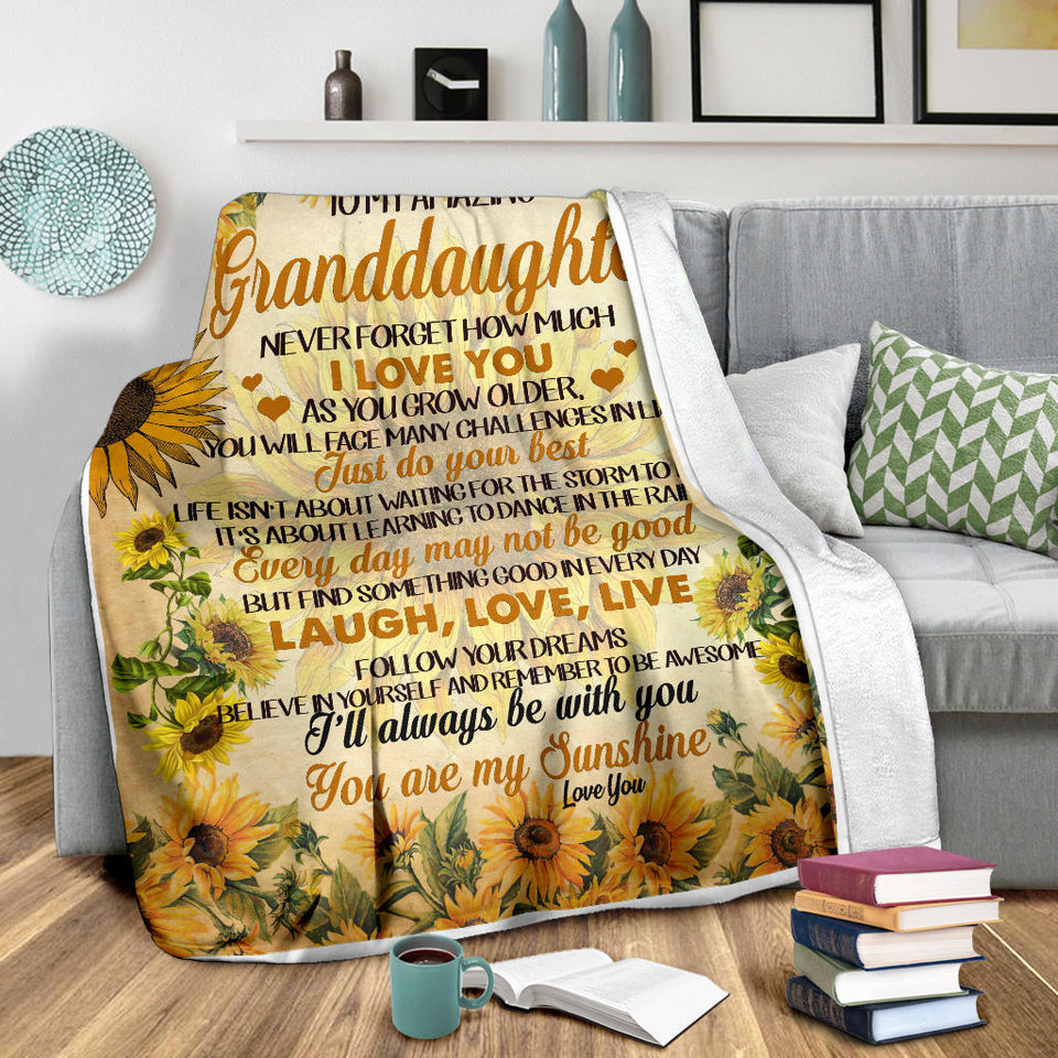 to My Amazing Granddaughter