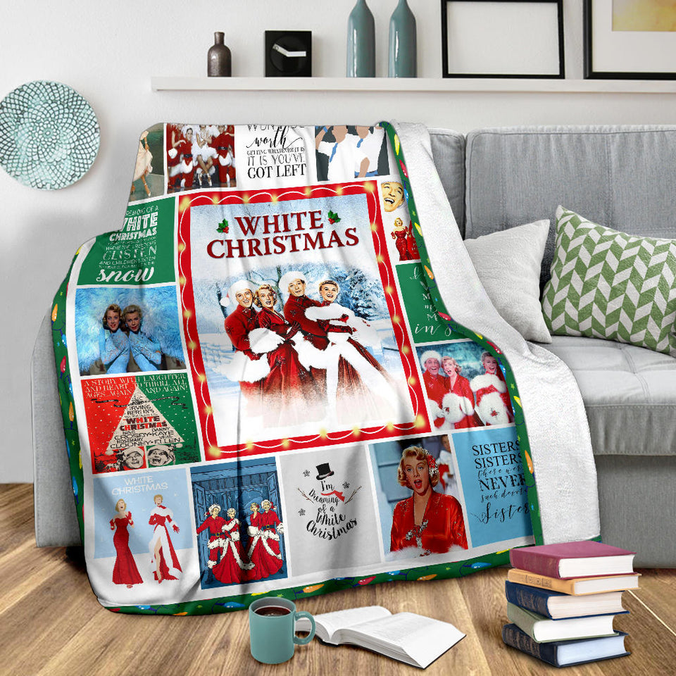White Christmas Blanket