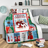 White Christmas Blanket