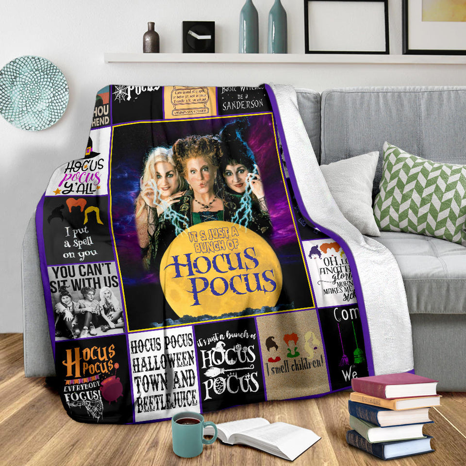 Hocus Pocus Blanket Halloween