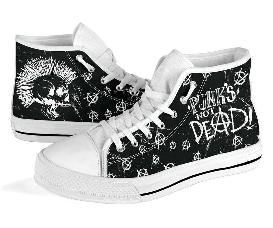 Punks Not Dead Custom Sneakers