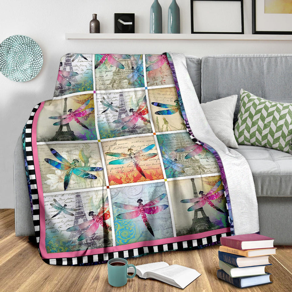 Dragonfly Love Blanket copy