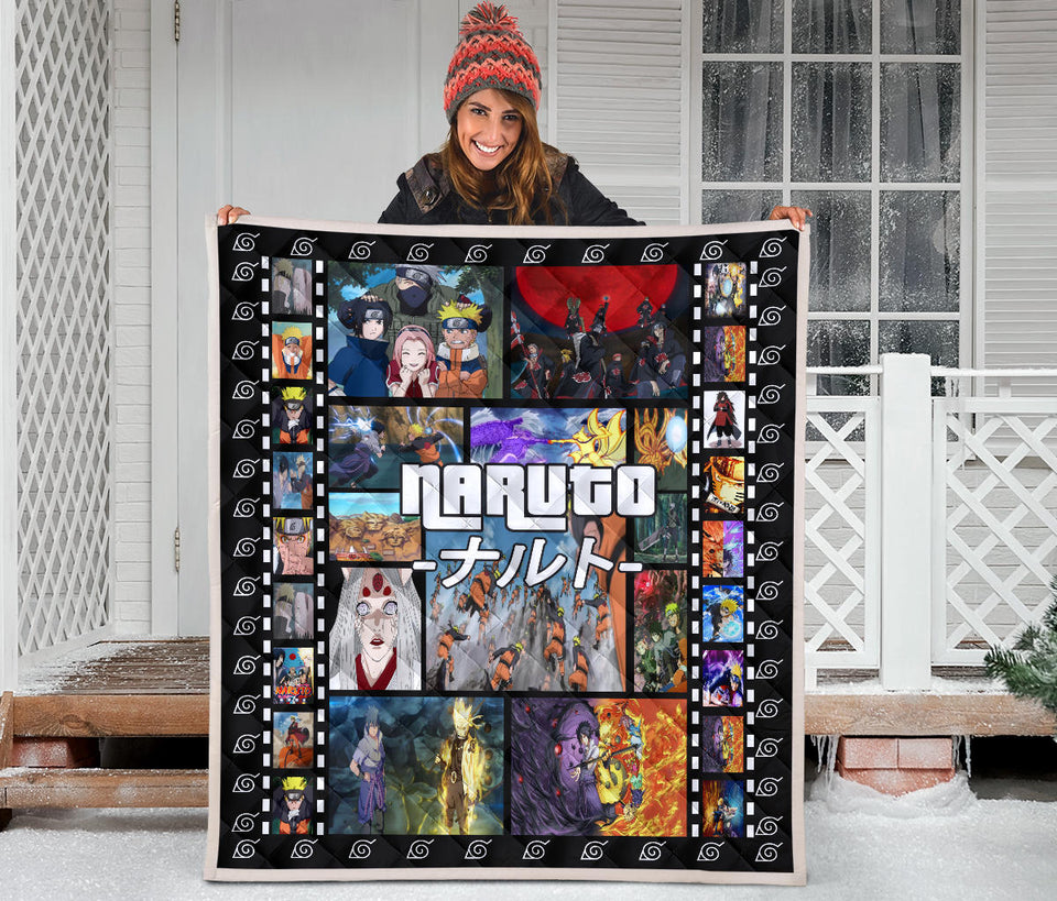 Naruto Anime 3D Blanket Naruto Quilt