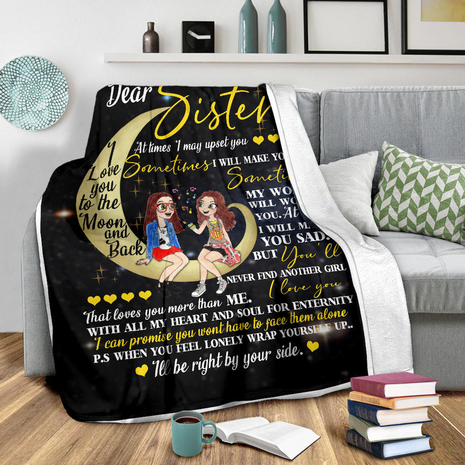 Dear Sister at Times I May Upset You 3D Pattern Custom
