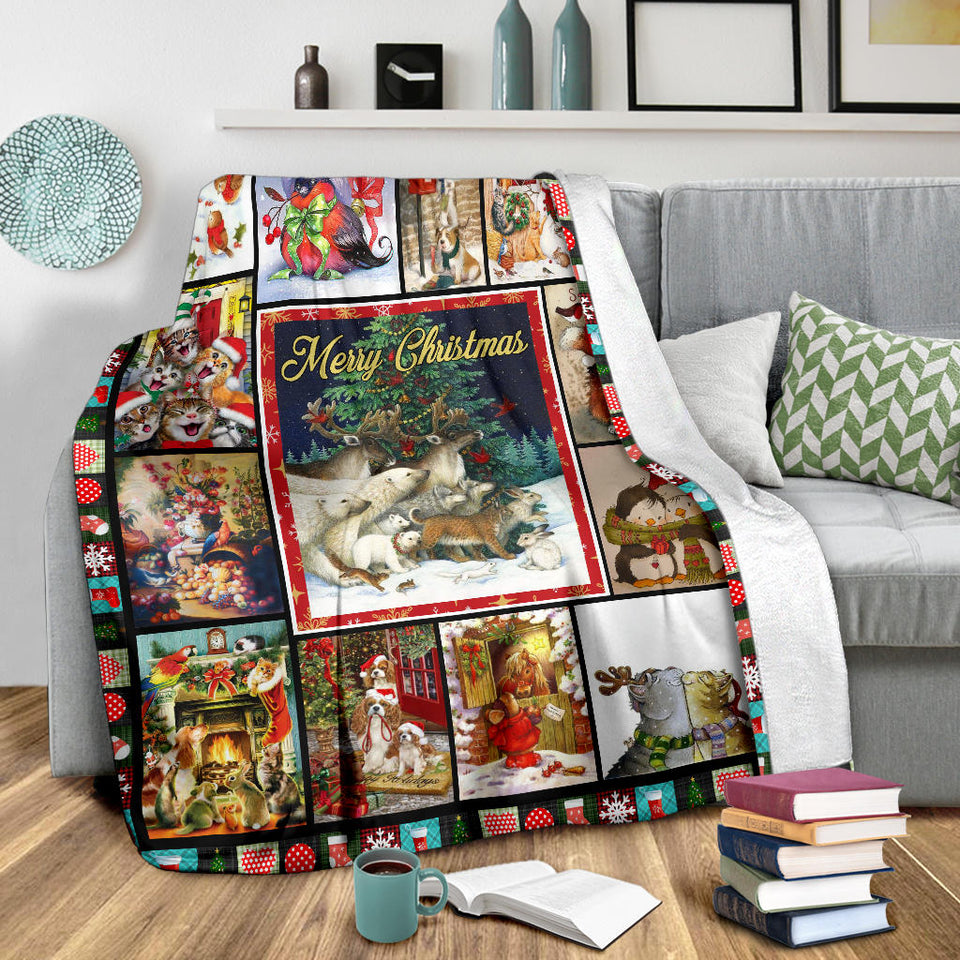 Merry Christmas Blanket