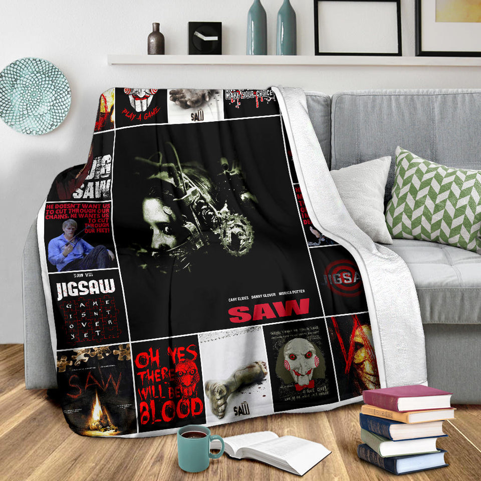 Saw For Fans Blanket copy