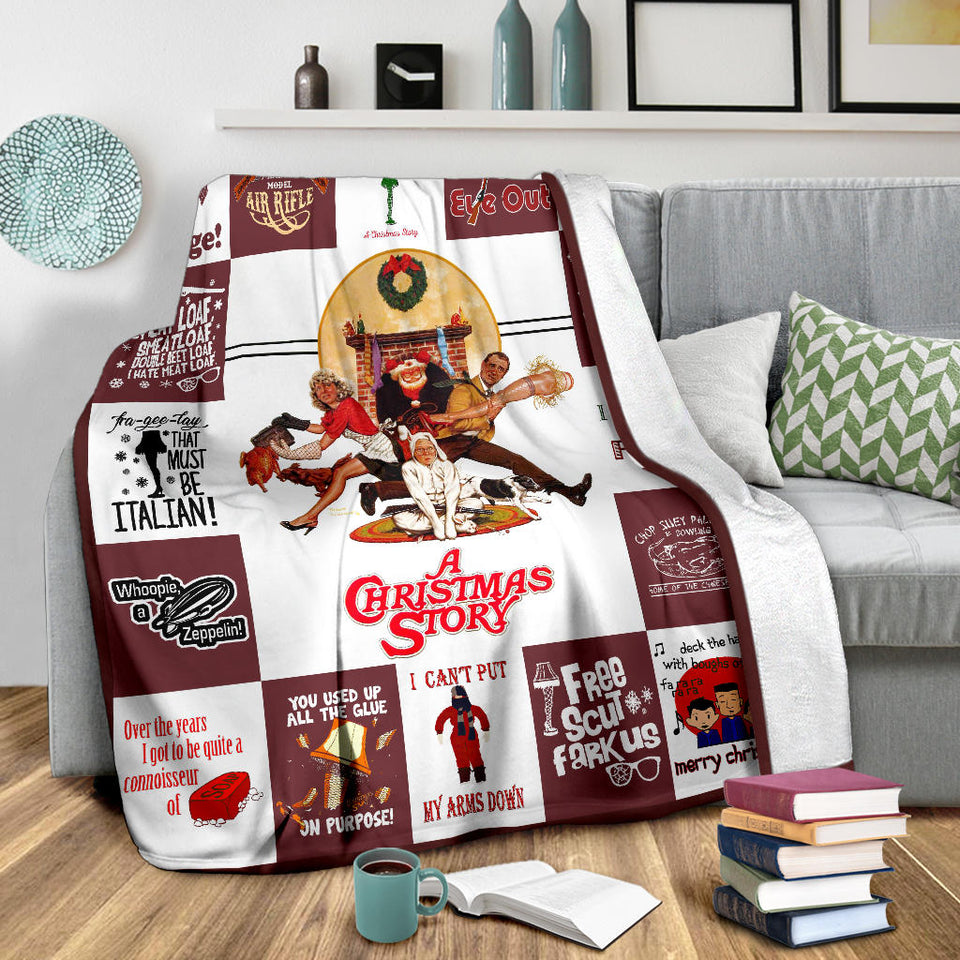 a christmas story blanket copy