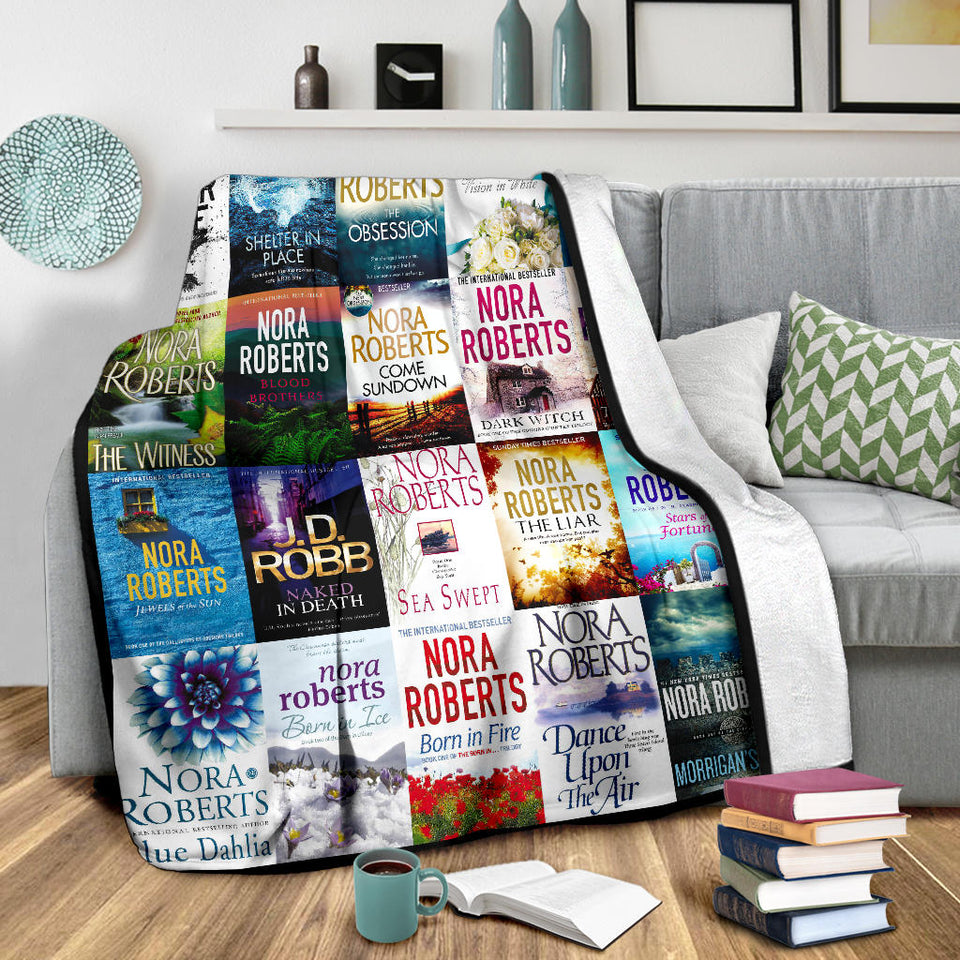 Nora Roberts Books Quilt copy