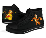 Winnie the Pooh high top shoes black