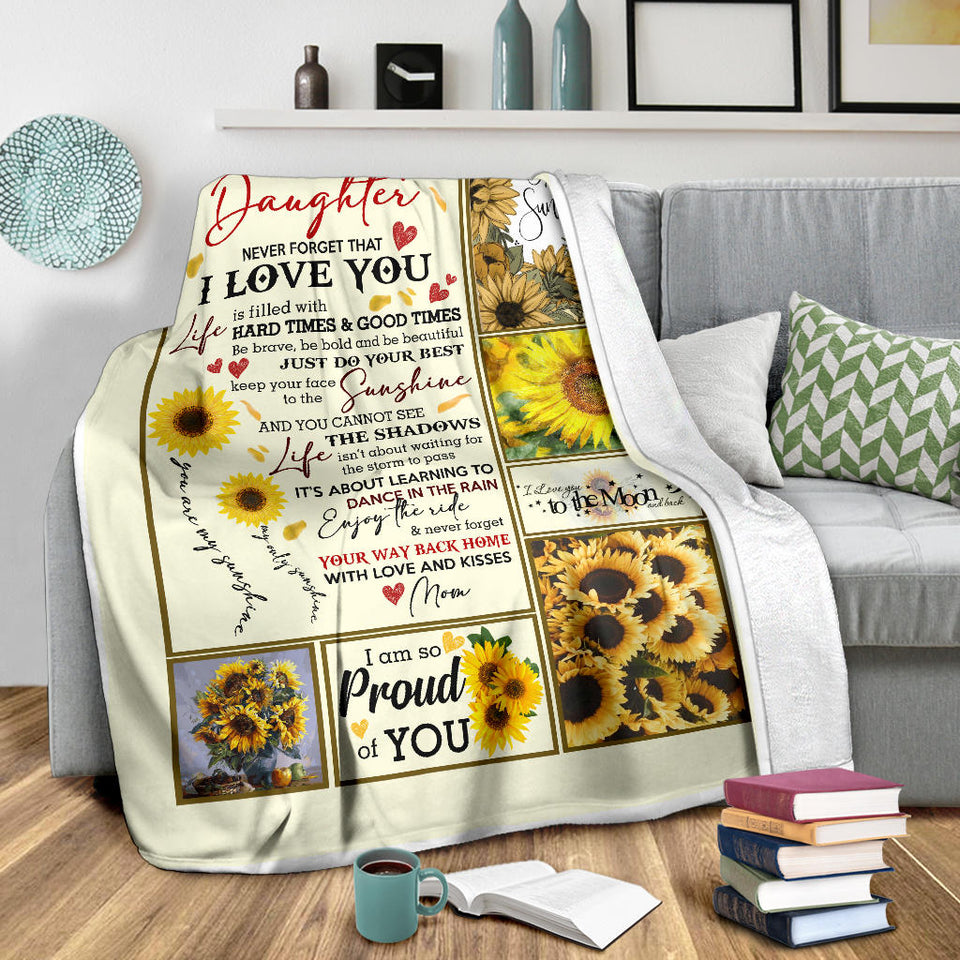 to My Daughter Never Forget That I Love