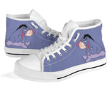 Eeyore Shoes, Eeyore Winnie The Pooh Converse Style Shoes 2