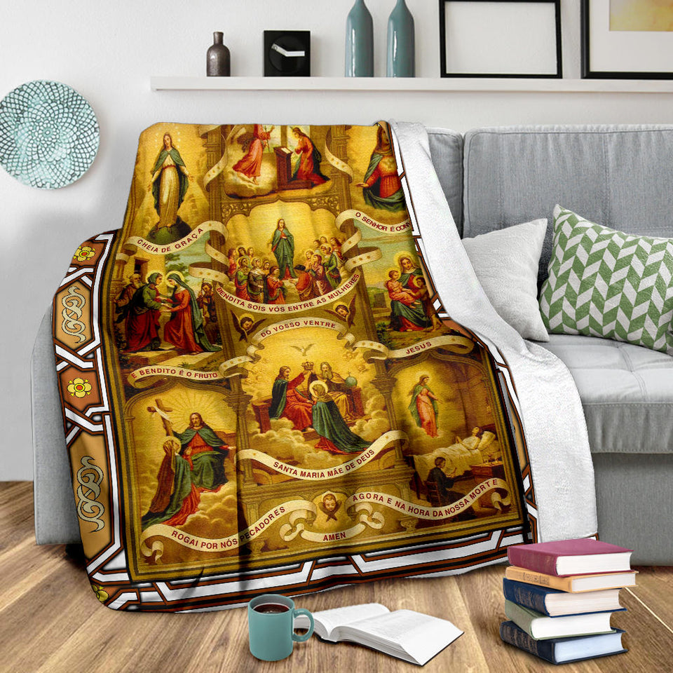 The Blessed Virgin Mary Blanket copy