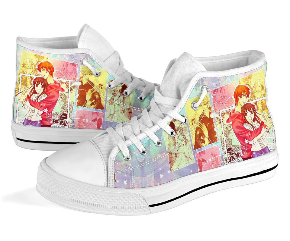 Fruits Basket Tohru Honda Cute Love themed custom shoes