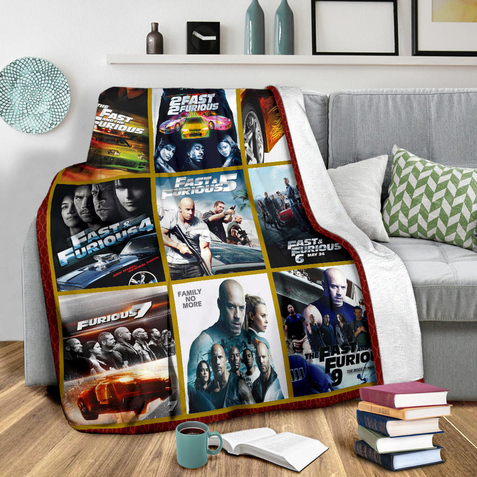Fast And Furious Blanket