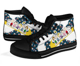 snoopy Custom Movie Shoes black