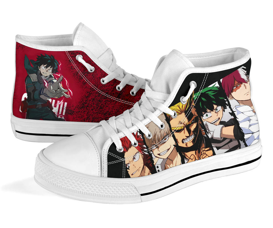My Hero Academia Custom Sneakers, Boku no Hero Academia Custom Shoes