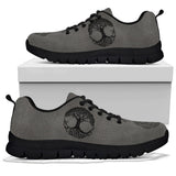 Grey Tree of Life, Handcrafted boots SNEAKERS