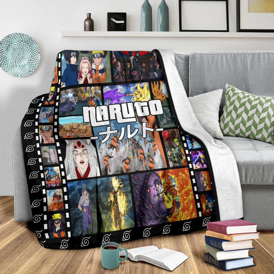 Naruto Anime 3D Blanket-min