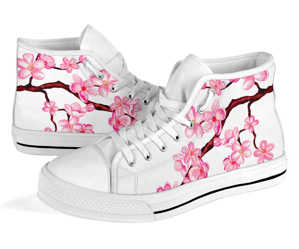 Japanese Sakura Hand Painted Shoes