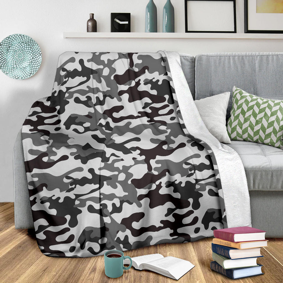 Grey Camouflage Gray Camo Pattern