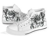 Piano _ Guitar Custom High Top Shoes