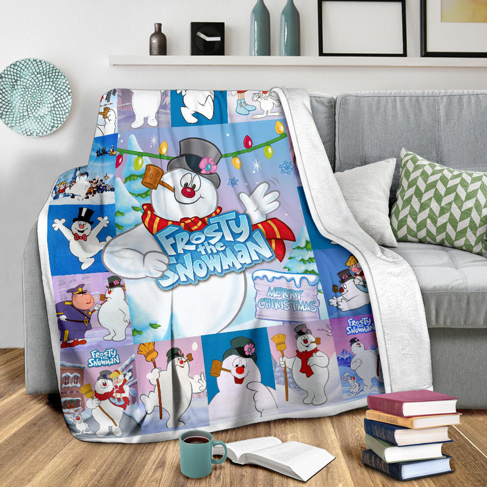 Frosty the Snowman Blanket copy