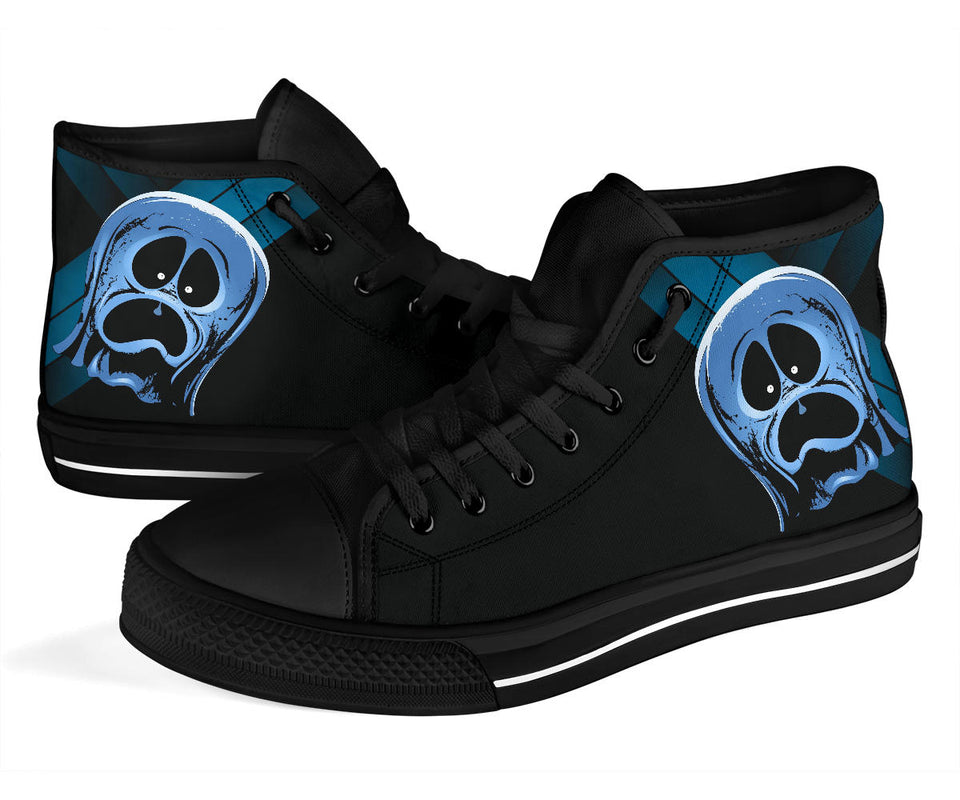 Skull Shoes for Men Fashion Sneaker High Top 2