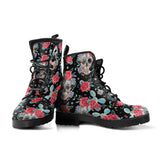Skull Lovers, Leather Shoes, Womens Skull Boots, Vegan Leather Boots, Winter Boots, Rain Boots Womens, Bohemian Shoes, Hippie Boots
