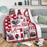 Alabama Crimson Tide Ver4 Blanket