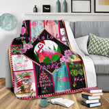 A Very Pink Christmas Blanket