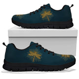 Dragonfly Boots, Golden Mandala, Womens Sneakers