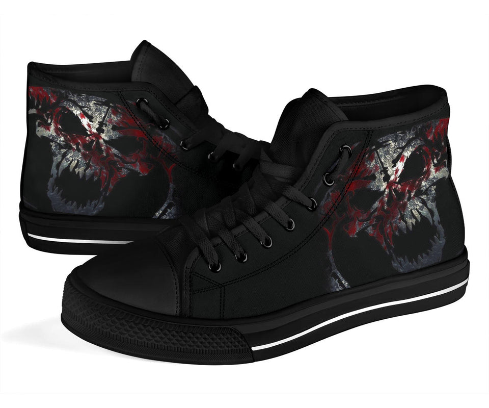 Skull Shoes for Men Fashion Sneaker High Top 10