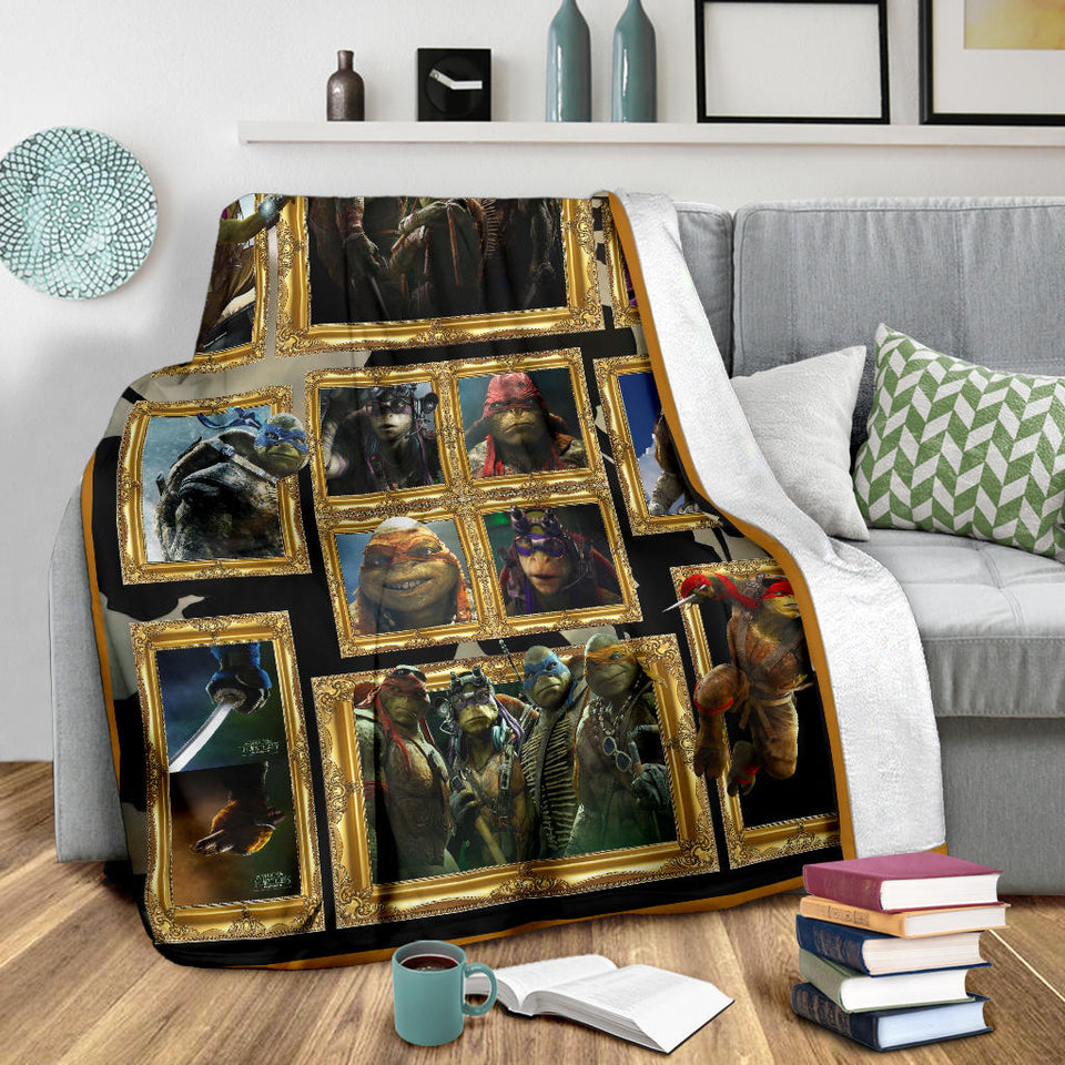 Ninja Turtle 01 3D Quilt copy