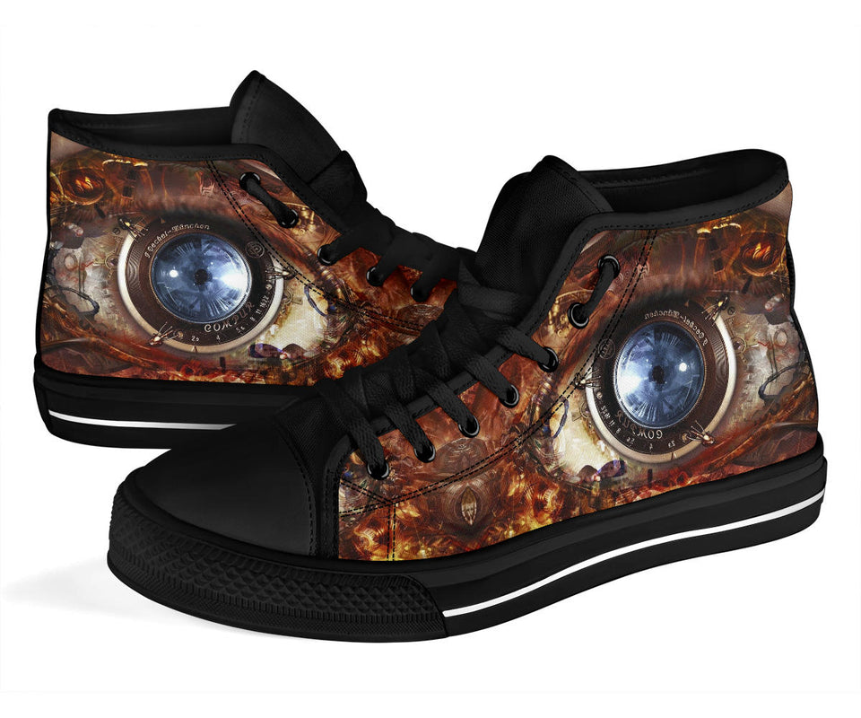 Skull Shoes for Men Fashion Sneaker High Top 6