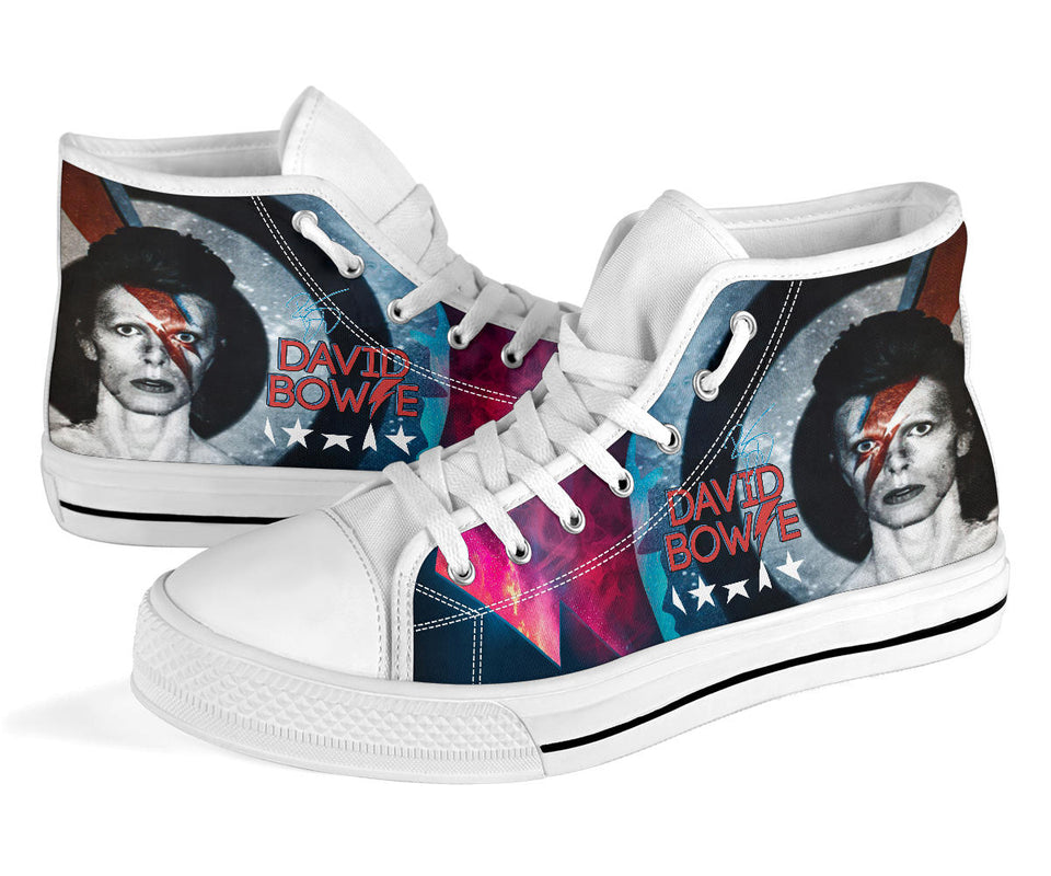 David Bowie Custom Shoes