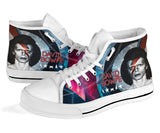 David Bowie Custom Shoes