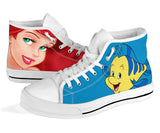 the little mermaid converse shoes