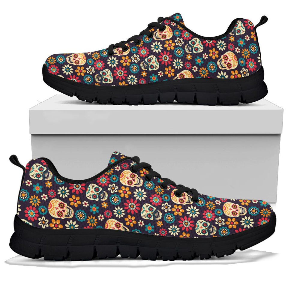 Sugar Skull Boots, Womens Skull Boots SNEAKERS