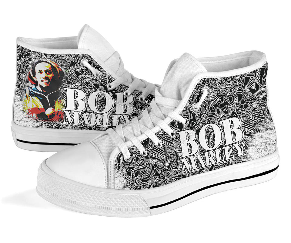 Bob Marley Custom Sneakers