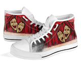 Theater with Masks, Stage and Curtain Custom Made Shoes