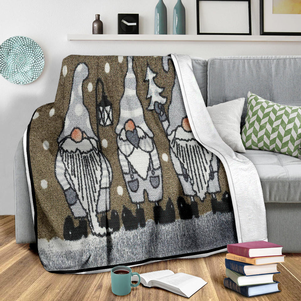 Christmas Gnomes Blanket
