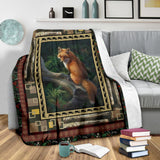 Fox - Fox On Tree Quilt