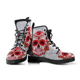 Leather Boots Women, Womens Skull Boots, Red Boots Women, Ladies Shoes, Winter Boots Women, Rain Boots Womens, Combat Boots Women
