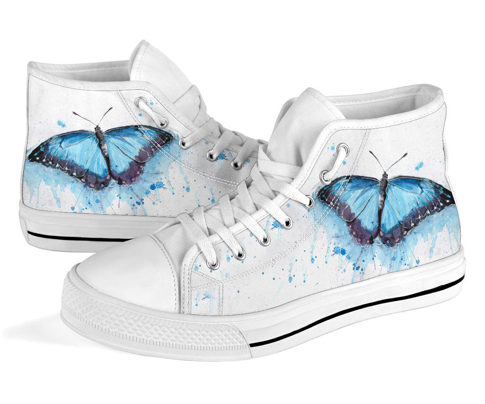 Butterfly High Top Shoes
