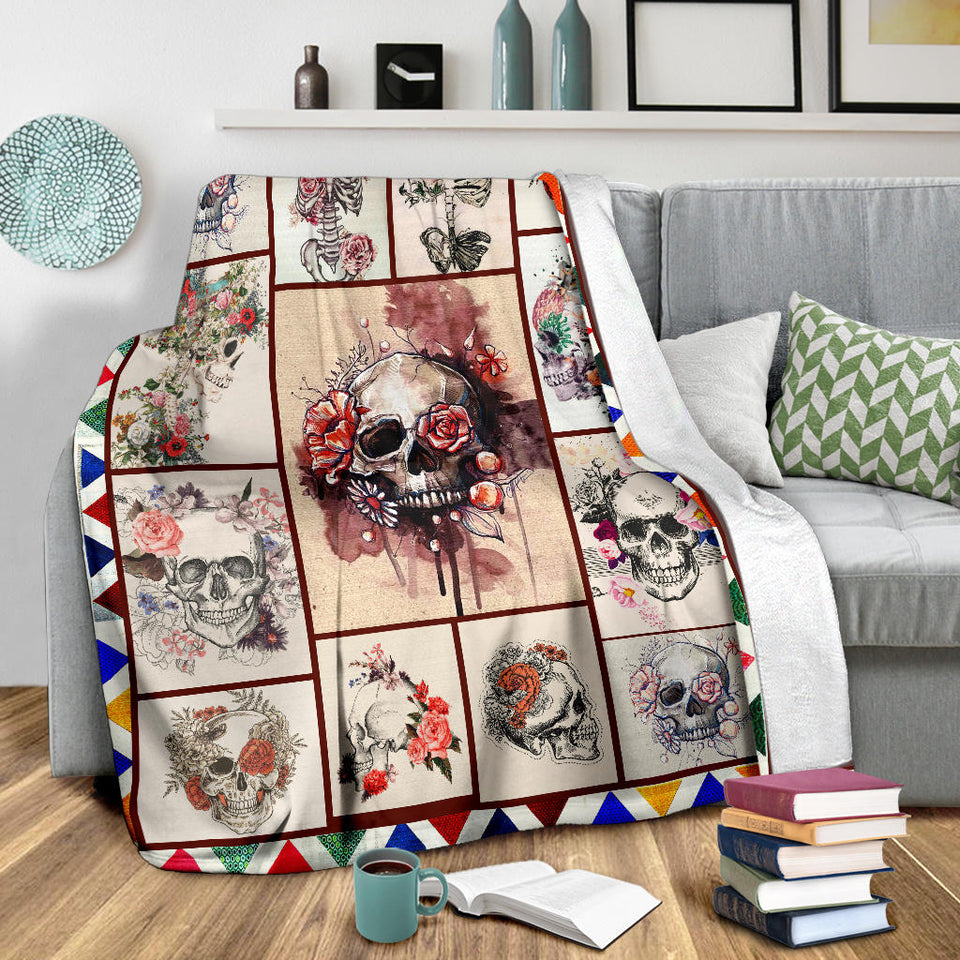 Sugar Skull Blanket copy