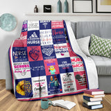 Nurse Blanket Nurse Quotes Quilt