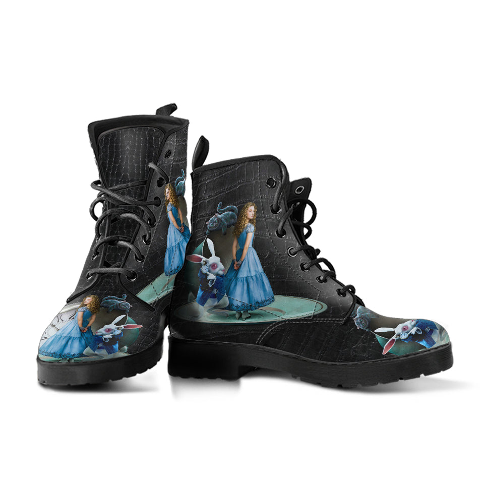 Combat Boots - Alice in Wonderland Gifts #34 Red Series