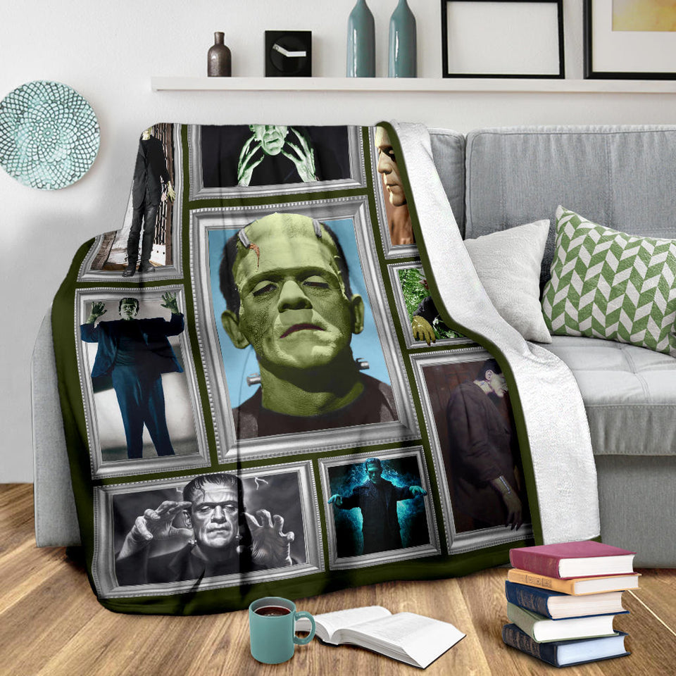 Frankenstein Quilt Blanket