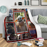 Baby Y-oda Blanket, Funny Blanket, Birthday Blanket Gift Idea for Men Women, Blanket Fit Couch Bed Sofa for Adult Child (Cozy Plush Fleece Blanket - 60"x80") PL