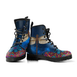 Dragonfly Shoes, Womens Leather Boots, Vegan Shoes, Outdoor Shoes, Womens Winter